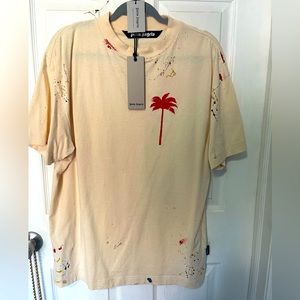 Palm Angels Paint Splatter Tee